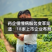 药企借慢病服务变革渠道:18家上市企业布局效果分析(图2) 药企借慢病服务变革渠道:18家上市企业布局效果分析(图2)