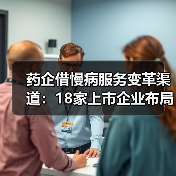 药企借慢病服务变革渠道:18家上市企业布局效果分析(图3) 药企借慢病服务变革渠道:18家上市企业布局效果分析(图3)