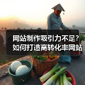 网站制作吸引力不足?如何打造高转化率网站(图2) 网站制作吸引力不足?如何打造高转化率网站(图2)