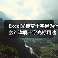 Excel光标变十字是为什么？详解十字光标用途与操作技巧（图1）