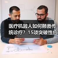 医疗机器人如何颠覆传统诊疗?15项突破性应用详解(图2) 医疗机器人如何颠覆传统诊疗?15项突破性应用详解(图2)