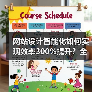 网站设计智能化如何实现效率300%提升?全流程自动化方案解析(图2) 网站设计智能化如何实现效率300%提升?全流程自动化方案解析(图2)
