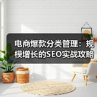 电商爆款分类管理:规模增长的SEO实战攻略(图3) 电商爆款分类管理:规模增长的SEO实战攻略(图3)