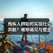 残疾人群如何实现社会共融?破除偏见与壁垒(图3) 残疾人群如何实现社会共融?破除偏见与壁垒(图3)