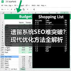 遗留系统SEO难突破？现代优化方法全解析 - 推荐阅读文章