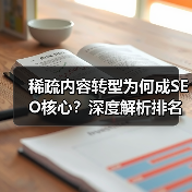 稀疏内容转型为何成SEO核心？深度解析排名跃升之道 - 推荐阅读文章
