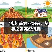 7步打造专业网站:新手必备完整流程(图2) 7步打造专业网站:新手必备完整流程(图2)