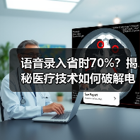 语音录入省时70%?揭秘医疗技术如何破解电子病历难题(图3) 语音录入省时70%?揭秘医疗技术如何破解电子病历难题(图3)
