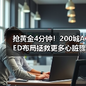 抢黄金4分钟!200城AED布局拯救更多心脏骤停患者(图1) 抢黄金4分钟!200城AED布局拯救更多心脏骤停患者(图1)