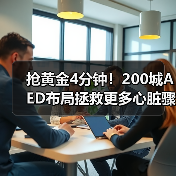 抢黄金4分钟!200城AED布局拯救更多心脏骤停患者(图2) 抢黄金4分钟!200城AED布局拯救更多心脏骤停患者(图2)