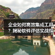 企业如何高效集成工具?揭秘软件评估实战指南(图4) 企业如何高效集成工具?揭秘软件评估实战指南(图4)