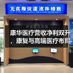 康华医疗营收净利双升,康复与高端医疗布局加速(图4) 康华医疗营收净利双升,康复与高端医疗布局加速(图4)