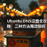 Ubuntu DNS设置全攻略:三种方法高效解析(图2) Ubuntu DNS设置全攻略:三种方法高效解析(图2)