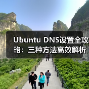 Ubuntu DNS设置全攻略:三种方法高效解析(图4) Ubuntu DNS设置全攻略:三种方法高效解析(图4)