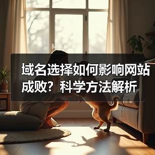 域名选择如何影响网站成败?科学方法解析(图2) 域名选择如何影响网站成败?科学方法解析(图2)