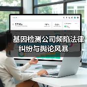 基因检测公司频陷法律纠纷与舆论风暴（图4）