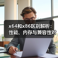 x64和x86区别解析:性能、内存与兼容性对比(图4) x64和x86区别解析:性能、内存与兼容性对比(图4)