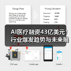 AI医疗融资43亿美元!行业爆发趋势与未来展望(图1) AI医疗融资43亿美元!行业爆发趋势与未来展望(图1)