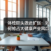 体检巨头激进扩张：如何抢占大健康产业风口？ - 推荐阅读文章