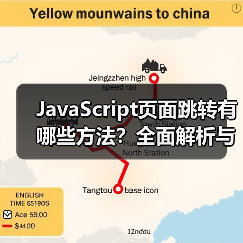 JavaScript页面跳转有哪些方法?全面解析与实战应用(图4) JavaScript页面跳转有哪些方法?全面解析与实战应用(图4)