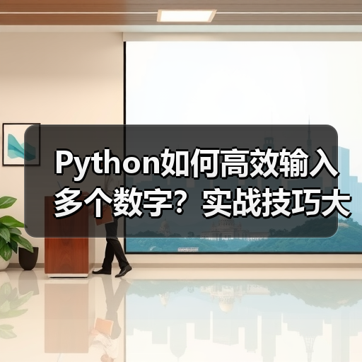 Python如何高效输入多个数字？实战技巧大公开！（图2）