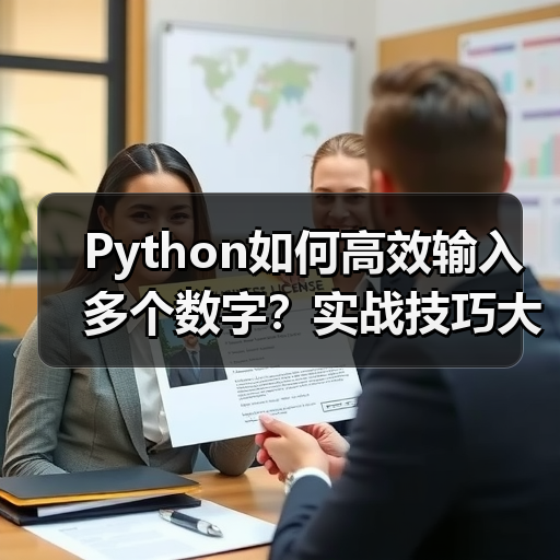 Python如何高效输入多个数字？实战技巧大公开！（图4）