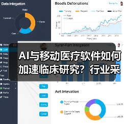 AI与移动医疗软件如何加速临床研究?行业采纳为何缓慢?(图2) AI与移动医疗软件如何加速临床研究?行业采纳为何缓慢?(图2)