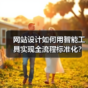网站设计如何用智能工具实现全流程标准化?效率与体验双赢(图3) 网站设计如何用智能工具实现全流程标准化?效率与体验双赢(图3)