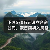 下注570万元设立合资公司,欧普康视入局基因检测为哪般?(图3) 下注570万元设立合资公司,欧普康视入局基因检测为哪般?(图3)