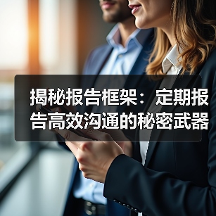 揭秘报告框架:定期报告高效沟通的秘密武器(图3) 揭秘报告框架:定期报告高效沟通的秘密武器(图3)