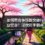 如何用竞争跟踪突破行业壁垒?深挖对手弱点抢占先机(图2) 如何用竞争跟踪突破行业壁垒?深挖对手弱点抢占先机(图2)