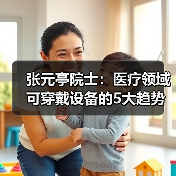 张元亭院士：医疗领域可穿戴设备的5大趋势 - 推荐阅读文章