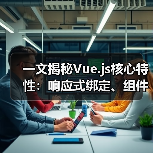 一文揭秘Vue.js核心特性：响应式绑定、组件开发与高效技巧（图4）