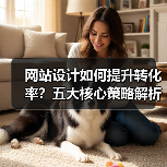 网站设计如何提升转化率？五大核心策略解析 - 推荐阅读文章