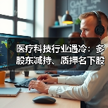 医疗科技行业遇冷:多股东减持、质押名下股份(图3) 医疗科技行业遇冷:多股东减持、质押名下股份(图3)