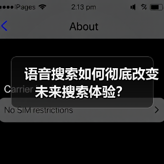 语音搜索如何彻底改变未来搜索体验？ - 推荐阅读文章