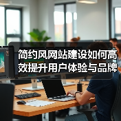 简约风网站建设如何高效提升用户体验与品牌价值？（图3）