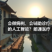 会做病例、会辅助诊疗的人工智能？朗通医疗想提高基层医生诊断能力（图1）