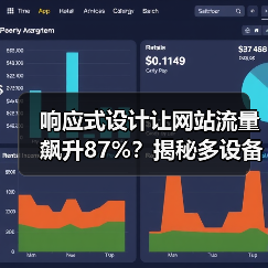响应式设计让网站流量飙升87%?揭秘多设备兼容关键技巧(图2) 响应式设计让网站流量飙升87%?揭秘多设备兼容关键技巧(图2)
