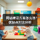 网站建设方案怎么选?优缺点对比分析(图3) 网站建设方案怎么选?优缺点对比分析(图3)