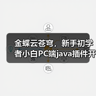 金蝶云苍穹，新手初学者小白PC端java插件开发教学示例（图1）