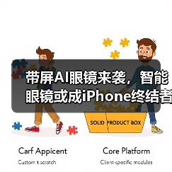 带屏AI眼镜来袭，智能眼镜或成iPhone终结者？（图3）