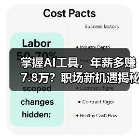 掌握AI工具，年薪多赚7.8万？职场新机遇揭秘 - 推荐阅读文章