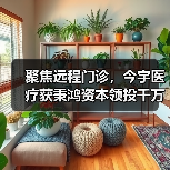 聚焦远程门诊，今宇医疗获秉鸿资本领投千万级Pre-A轮融资（图1）