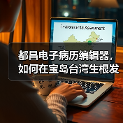 都昌电子病历编辑器，如何在宝岛台湾生根发芽（图2）