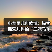小苹果儿科路博:探索民营儿科的“三驾马车”(图3) 小苹果儿科路博:探索民营儿科的“三驾马车”(图3)