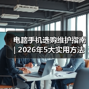 电脑手机选购维护指南 | 2026年5大实用方法避坑（图3）