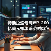 特斯拉连亏两年？260亿美元账单暗藏财务危机