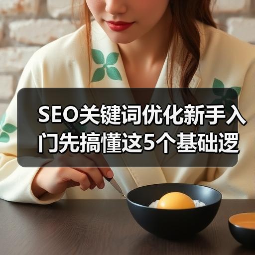 SEO关键词优化新手入门先搞懂这5个基础逻辑